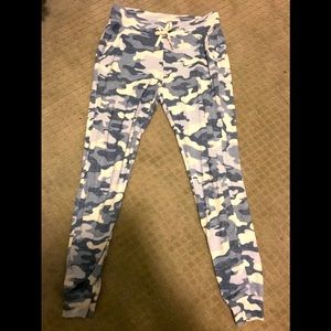 Camo joggers . Size small